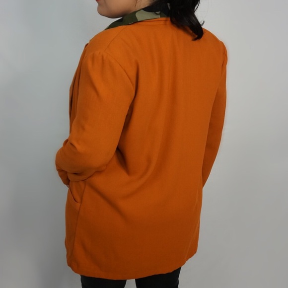 Vintage pumpkin spice blazer - Picture 3 of 3